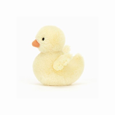 Jellycat Fluffy Duck New Zealand | MKGQR4861